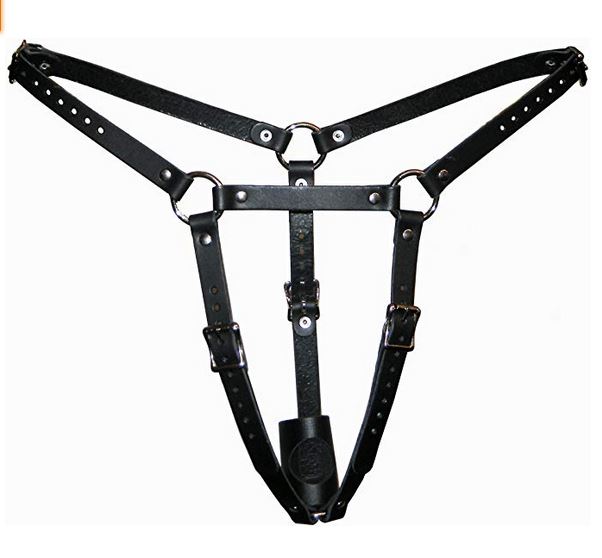 Female Butt Plug Harness Dungeonware Leather Female Butt Plug Harness Dungeonware Leather