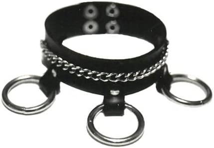 Dungeonware Three Ring Collar with Chain