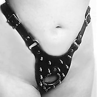 Elite Spiked Dildo Harness