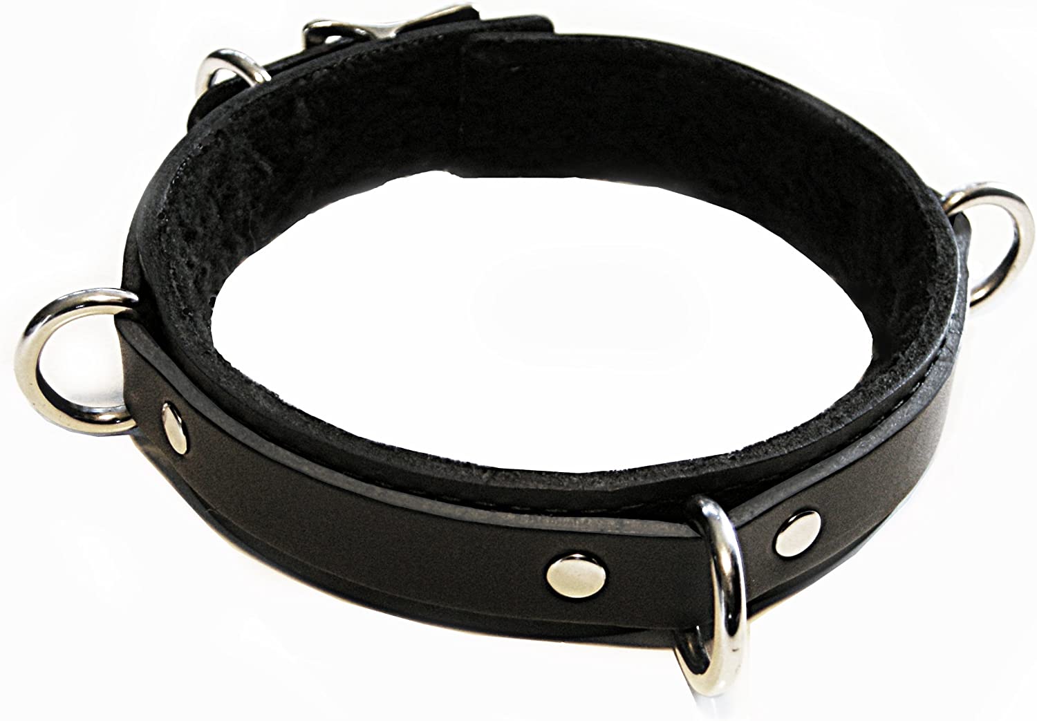Dungeonware Slimline D- Ring Collar with Fur Lining – Dungeonware Leather